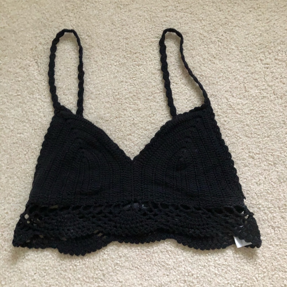Black Knit Top